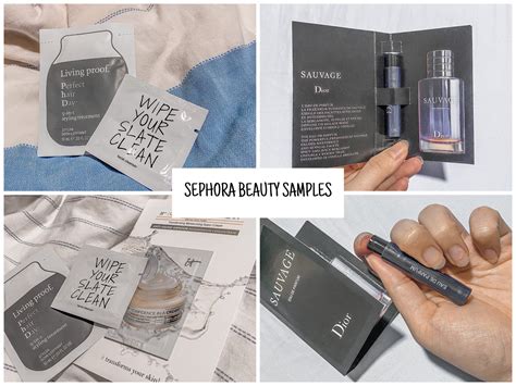 sephora samples.